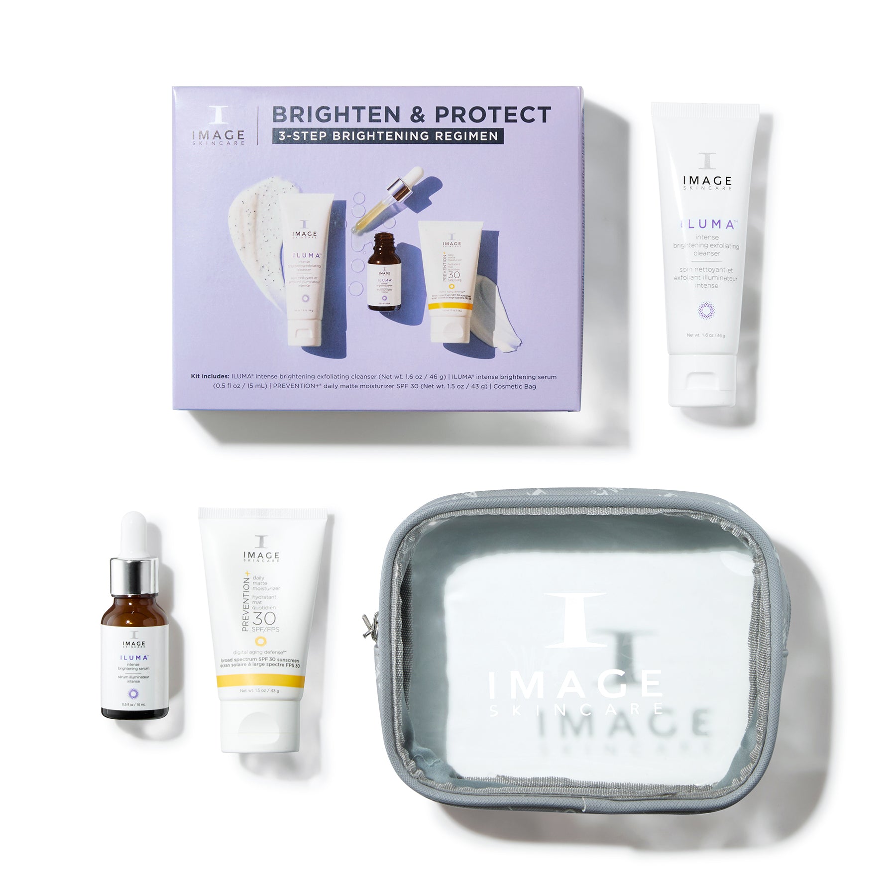 Brighten & Protect Kit 3-step brightening regimen