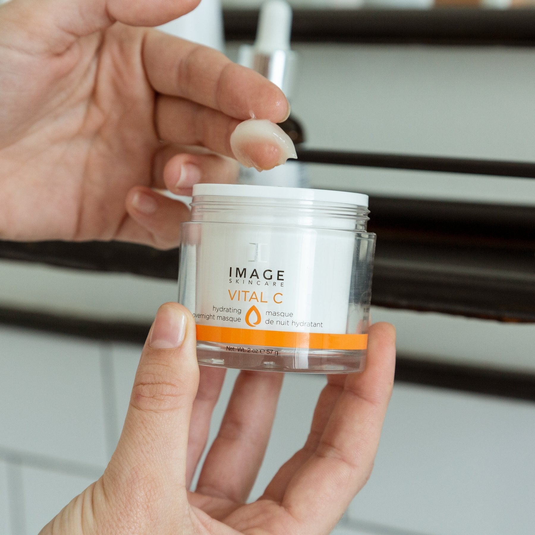 Free VITAL C hydrating overnight masque with £140 purchase