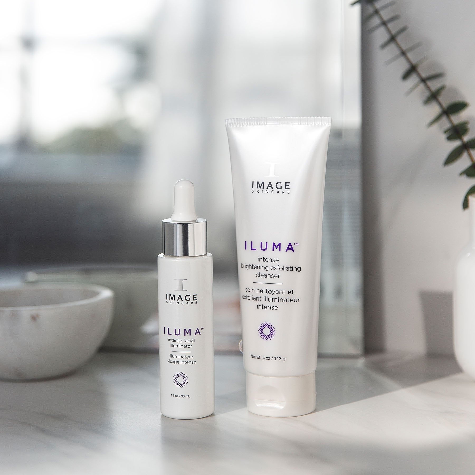 ILUMA intense brightening exfoliating cleanser