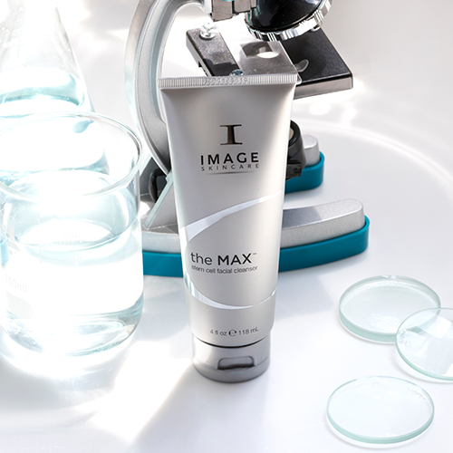 the MAX™ stem cell facial cleanser